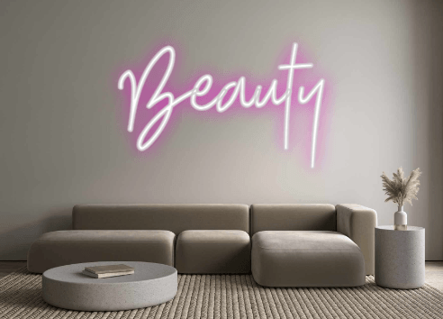 Custom Neon: Beauty - Custom Neon Signs | LED Neon Signs | Zanvis Neon®