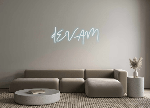 Custom Neon: dEVAM - Custom Neon Signs | LED Neon Signs | Zanvis Neon®