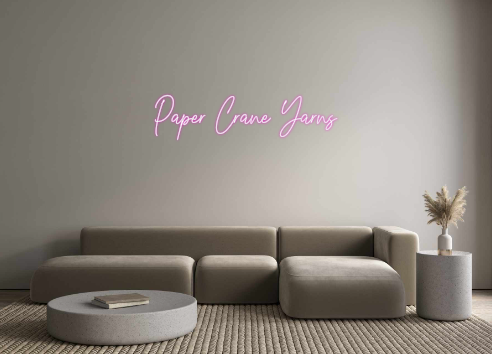 Custom Neon: Paper Crane Y...