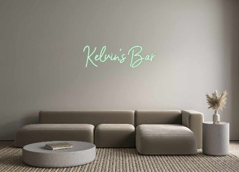 Custom Neon: Kelvin’s Bar