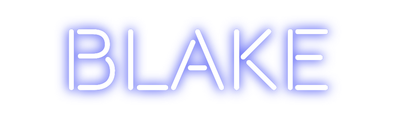 Custom Neon: BLAKE