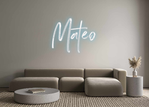 Custom Neon: Mateo