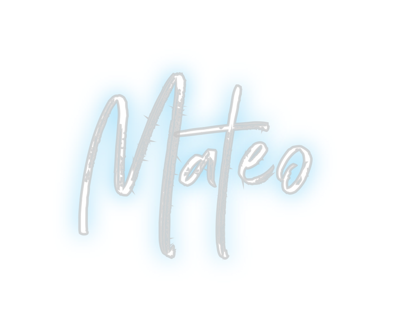 Custom Neon: Mateo