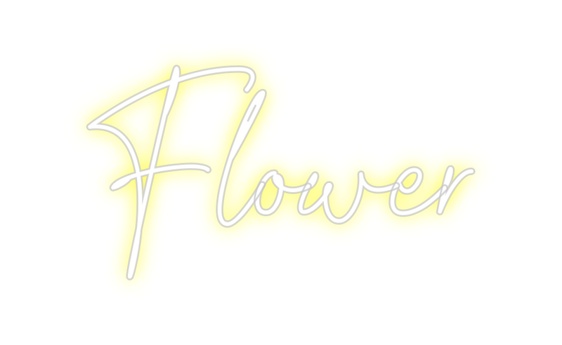 Custom Neon: Flower