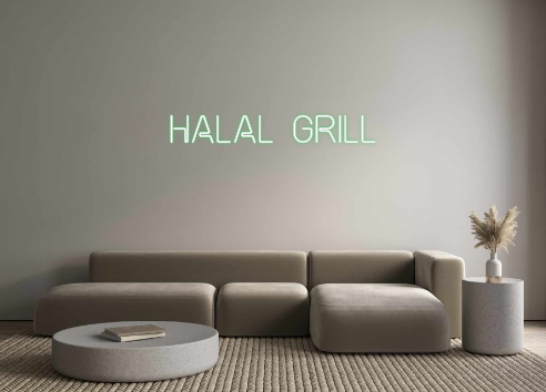 Custom Neon: Halal Grill