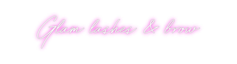 Custom Neon: Glam lashes &...