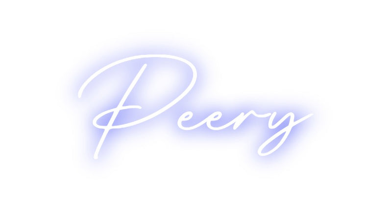 Custom Neon: Peery