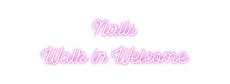 Custom Neon:         Nails...