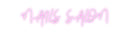 Custom Neon: NAILS SALON