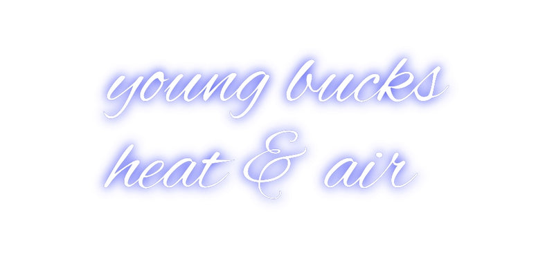 Custom Neon: young bucks
...