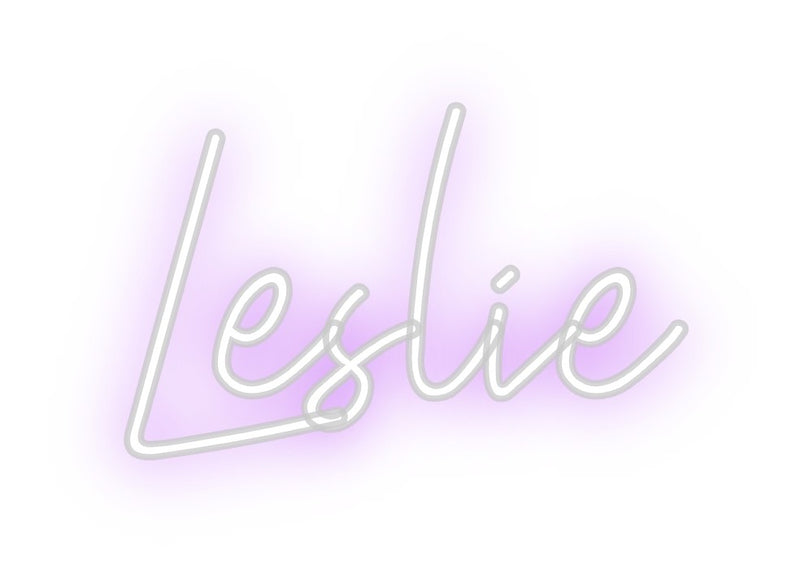 Custom Neon: Leslie