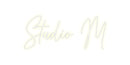 Custom Neon: Studio M
