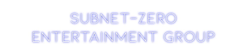 Custom Neon: Subnet-Zero
...