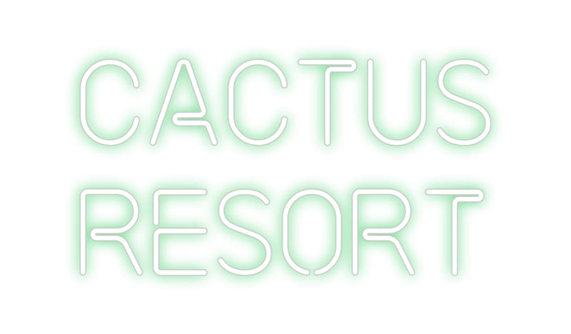 Custom Neon: Cactus 
    ...