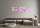Custom Neon: LA KEY