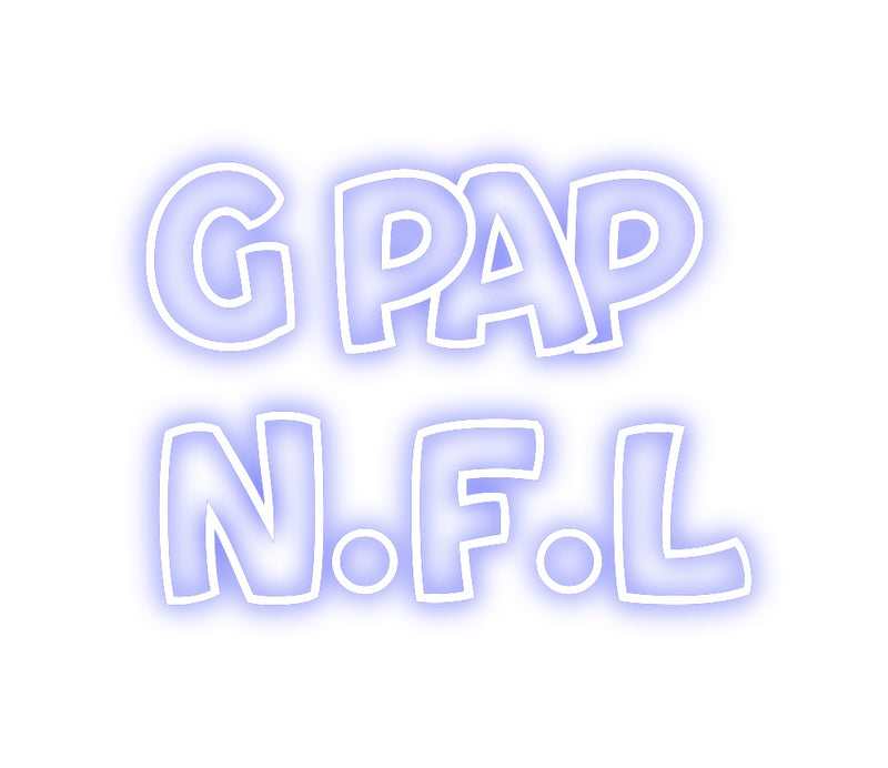 Custom Neon: G PAP
 N.F.L