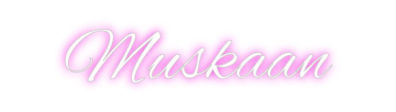 Custom Neon: Muskaan