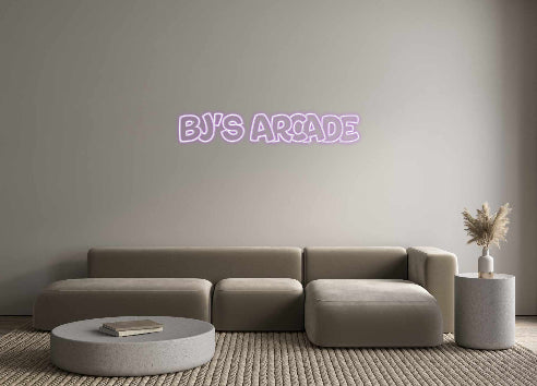 Custom Neon: BJ’s Arcade