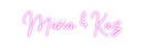 Custom Neon: Maria & Kaz