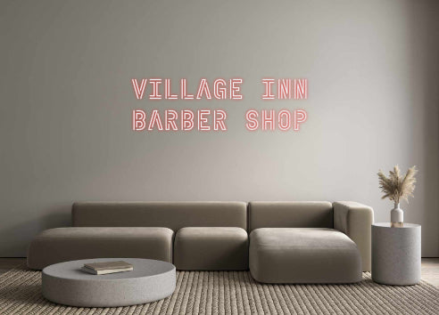 Custom Neon: Village Inn
...