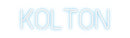 Custom Neon: KOLTON