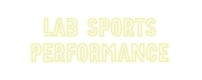 Custom Neon: Lab Sports
P...