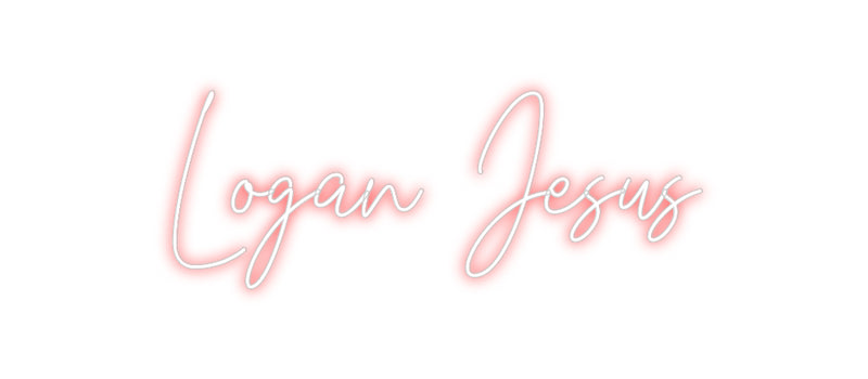 Custom Neon: Logan Jesus