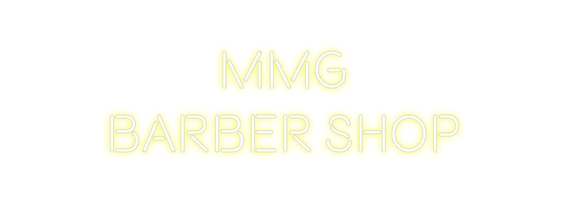 Custom Neon: MMG
Barber S...