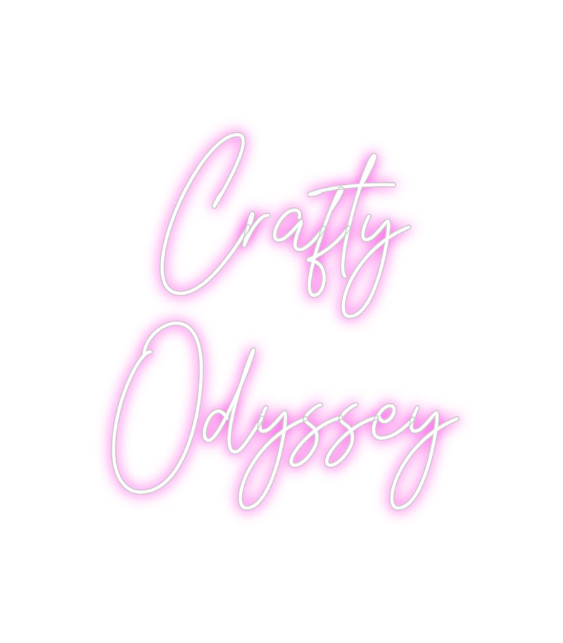 Custom Neon: Crafty
Odyss...