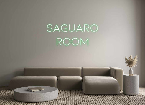 Custom Neon: Saguaro 
Room