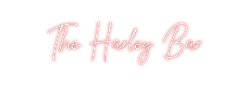 Custom Neon: The Harley Bar