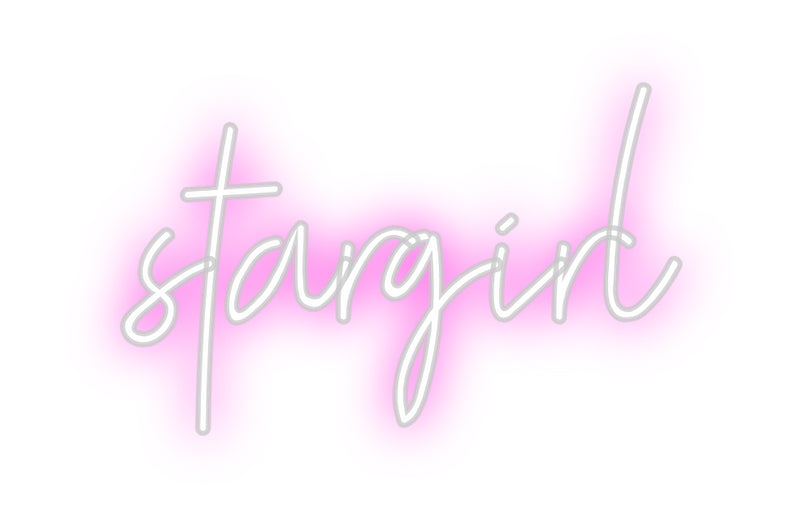 Custom Neon: stargirl