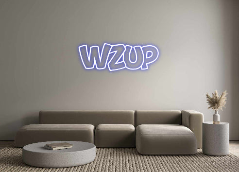 Custom Neon: WZUP