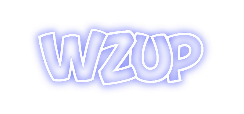 Custom Neon: WZUP