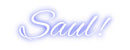 Custom Neon: Saul!