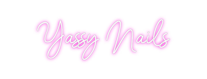 Custom Neon:  Yassy Nails