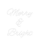 Custom Neon: Merry 
& 
B...