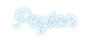 Custom Neon: Peyton