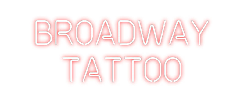 Custom Neon:   Broadway 
...