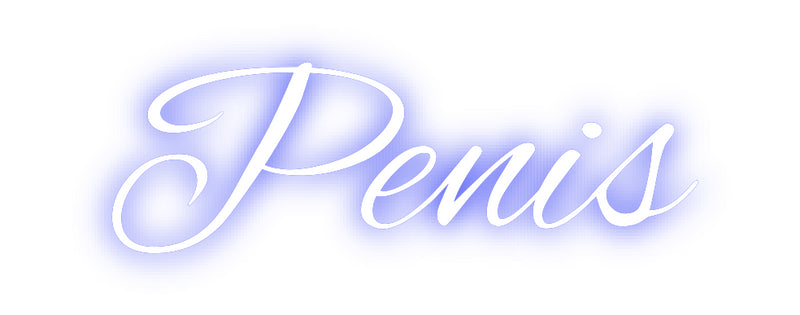 Custom Neon: Penis