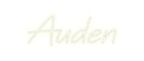 Custom Neon: Auden