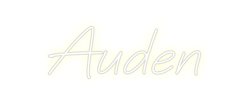 Custom Neon: Auden