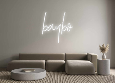 Custom Neon: baybo