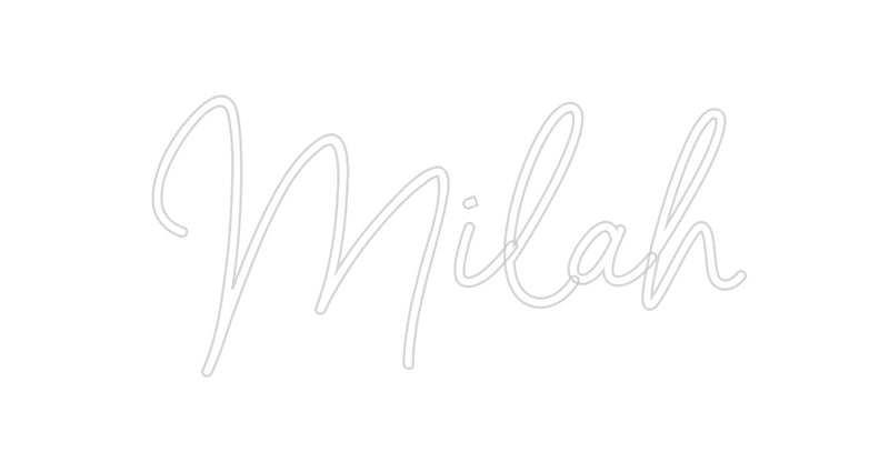 Custom Neon: Milah