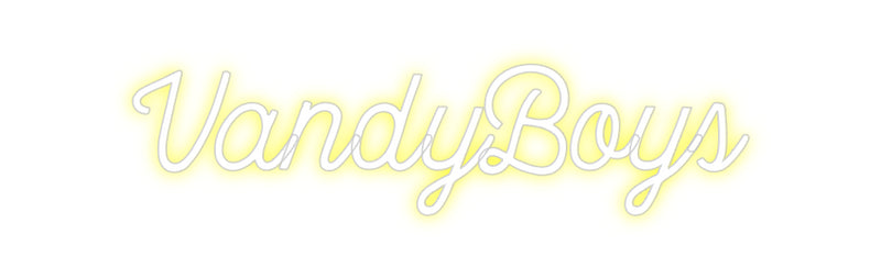 Custom Neon: VandyBoys