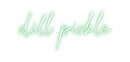 Custom Neon: dill pickle
