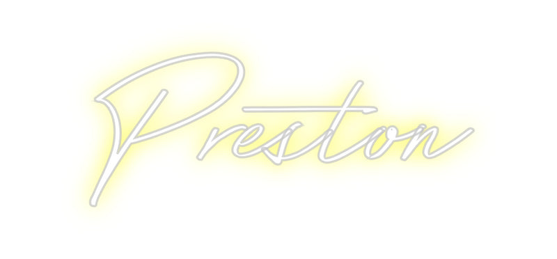 Custom Neon: Preston