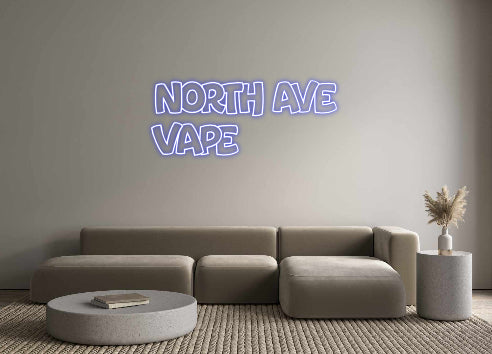 Custom Neon: North ave 
V...