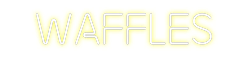 Custom Neon: Waffles