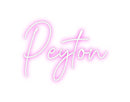 Custom Neon: Peyton